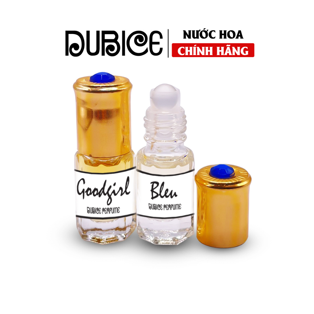 Tinh dầu nước hoa Dubai dạng lăn mini 3ml mẫu thử hàng cao cấp 50 mùi nước hoa nam nữ