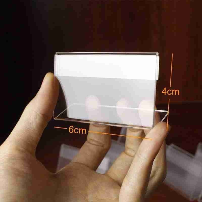 Menu mica chữ L mini Ngang nhiều kích thước, mica để bàn, bảng giá mica, kệ thông tin sản phẩm