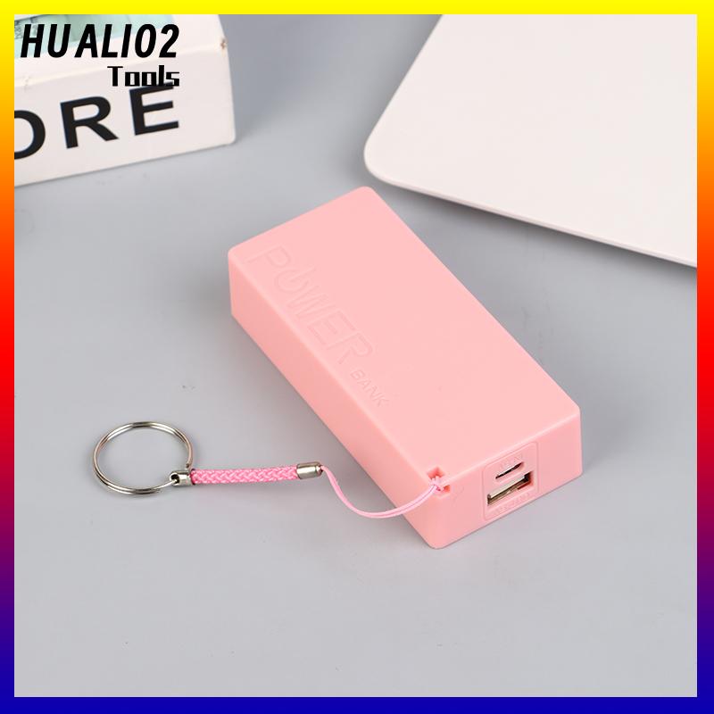 HUALI02 Điện thoại di động ngân hàng sạc pin gói cho trường hợp tự làm hộp Protable đầy màu sắc stroage hộp - 5