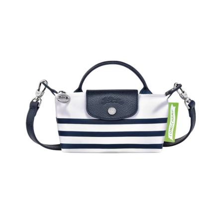 Longchamp Le Pliage Marinière Mini Crossbody Shoulder Bag