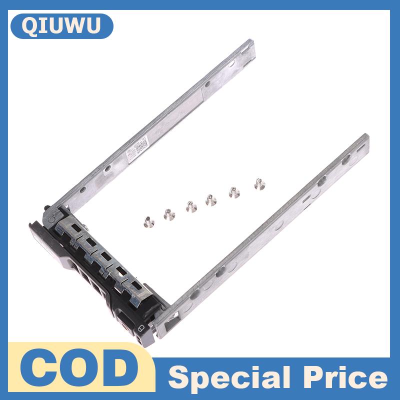 QIUWU Cho 8FKXC 08FKXC 2.5 ổ đĩa cứng khay Caddy r730xd r930 R430 R630 R730 R820