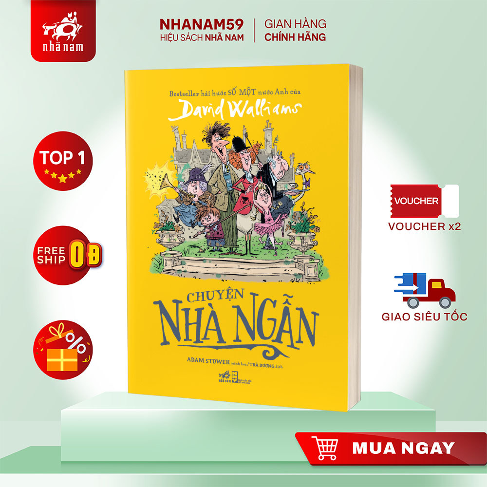 Sách - Chuyện nhà Ngẫn (David Walliams) (Nhã Nam)