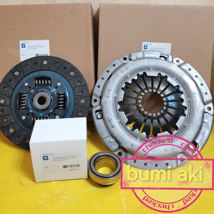 KOPLING SET MATAHARI KAMPAS BEARING CHEVROLET KALOS LOVA & AVEO 03-08 - SUKU CADANG MOBIL Harga 1,380,000 rupiah*Gratis Ongkir