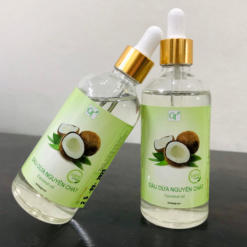 Dầu dừa làm đẹp gt chai 100ml 💞freeship💞 100% nguyên chất - dưỡng mi, dưỡng môi, dưỡng da, dưỡng tóc