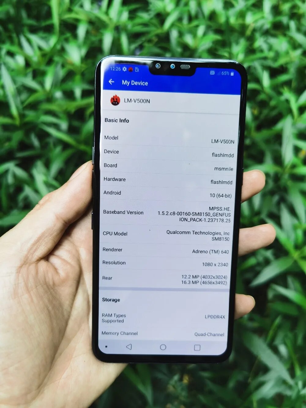 HTKMD Unlocked LG V50 ThinQ KR Version V500N/ US Version V450vm 6.4" 6GB+128GB Qualcomm855 1Screen (NO Polish/Hebrew) 5G HSEHW · v13
