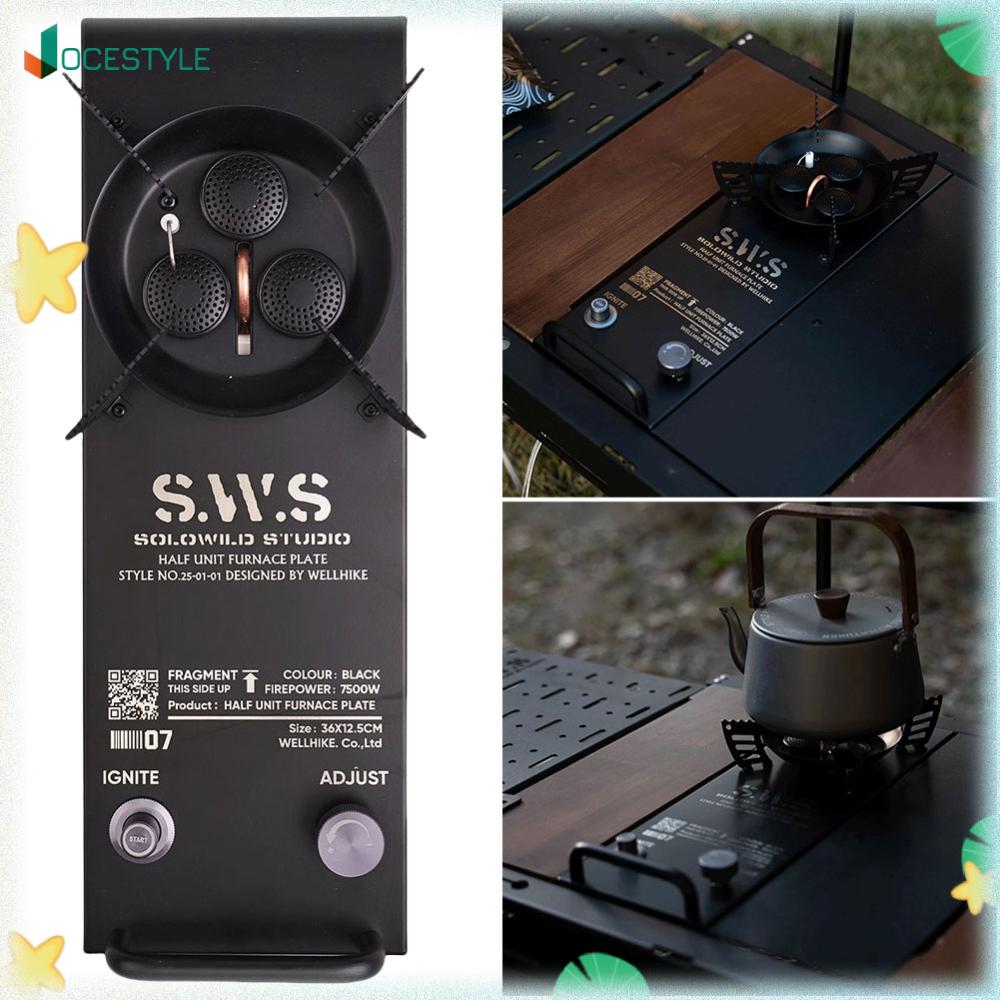 JOCESTYLE 7500W Folding Camping IGT Gas Burner Aluminum Alloy for Outdoor Camping Cooking ราคา 2,731 บาท*ส่งฟรี