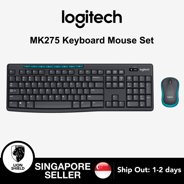 [SG] Logitech MK275 Wireless Keyboard and Mouse Combo Set Singapore