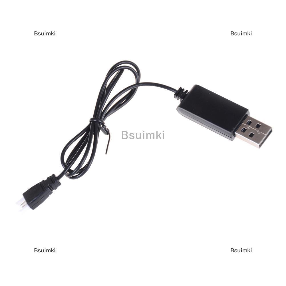 [COD] Bsuimki Cáp sạc pin Lipo USB 3.7V cho H8 mini Syma X5C Bộ Sạc XH phích cắm