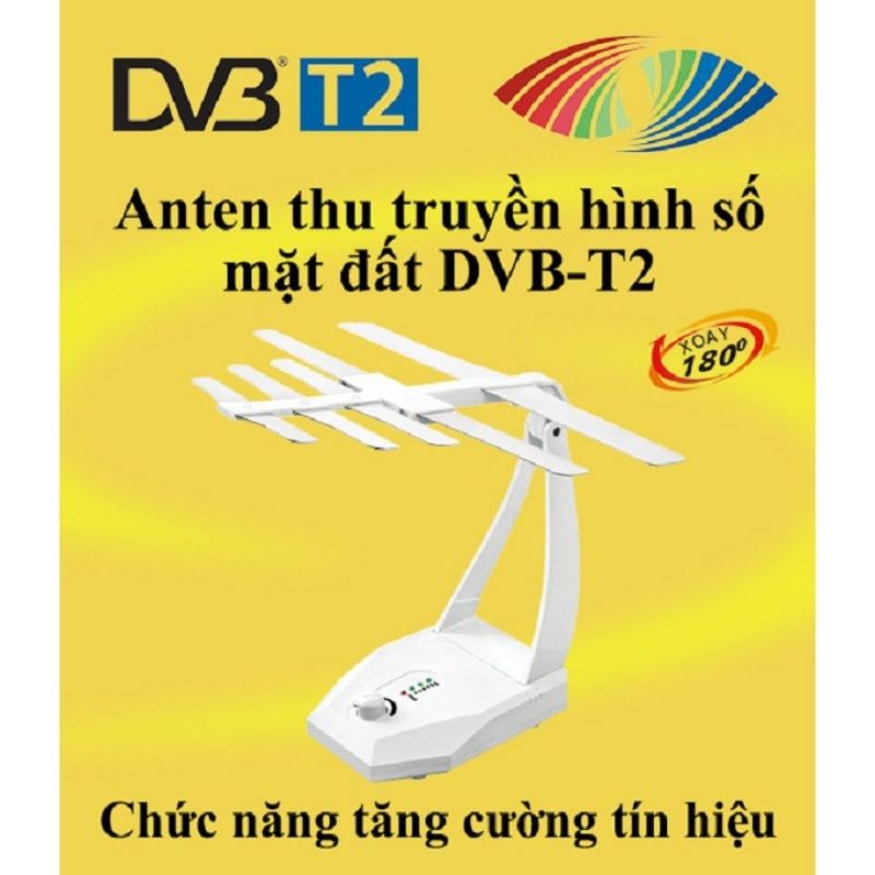 Ăng-ten TV kỹ thuật số trong nhà Anten DVB T2 Model TB105 KD Hàng Chính Hãng HONJIANDA