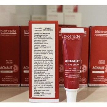 [Công Ty] Kem Giảm Sưng Biotrade Acnaut Active Cream - Chấm Mụn