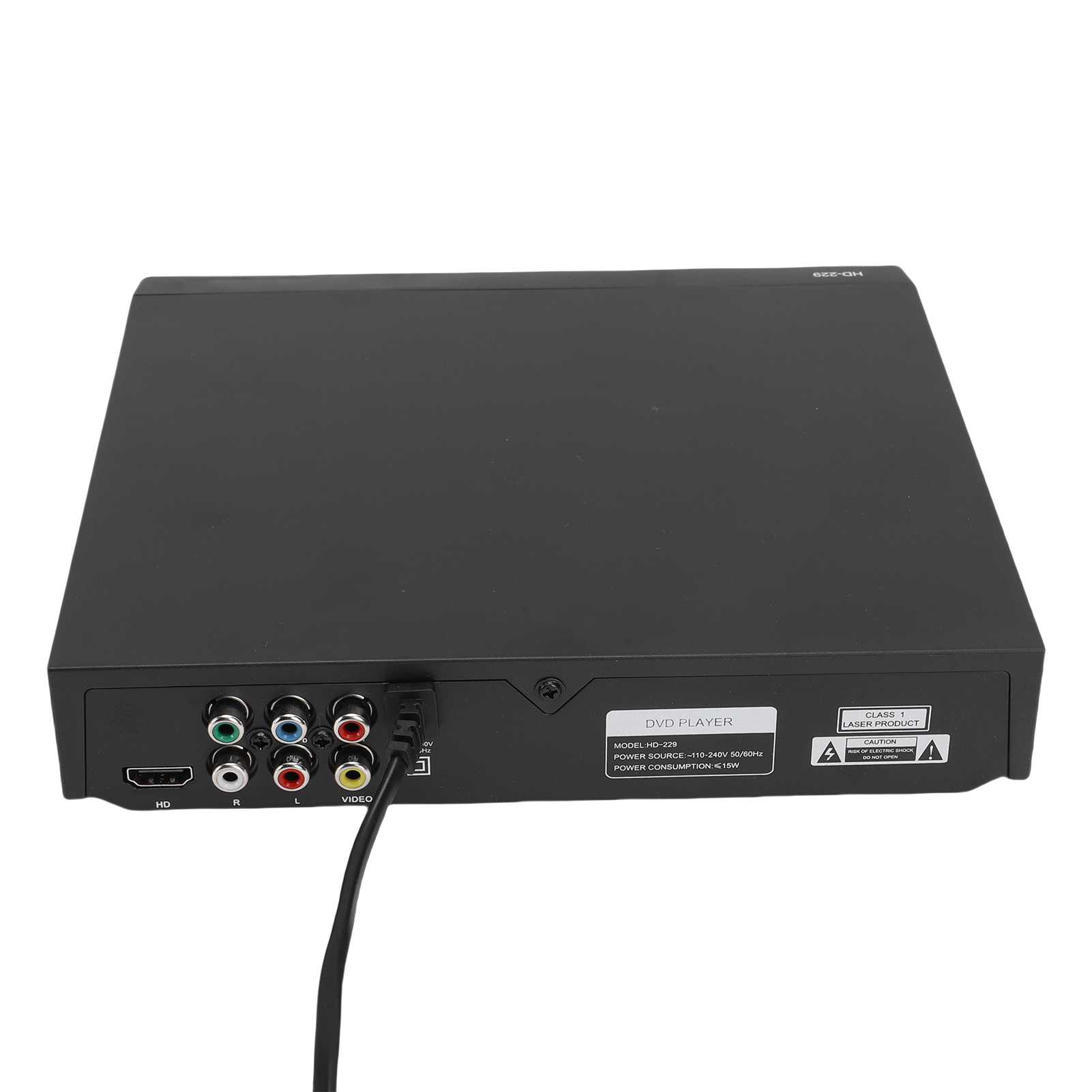 UMIDIGI DVD Player 1080P HD Multimedia Interface All Region CD Player for TV Home Stereo with MP3 Playback Remote Control 6.5mm Mic Input USB Interface