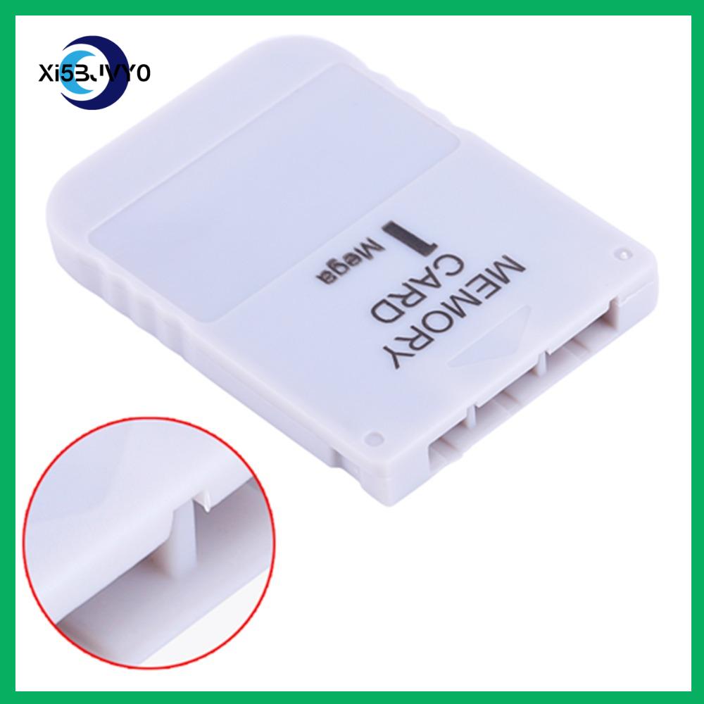 NAILS STUDIO Dung lượng 1MB Thẻ nhớ Nhẹ Tốc độ cao cho thẻ nhớ PS1 Đáng tin cậy Trắng Thẻ lưu trò chơi cho máy chơi game PS1