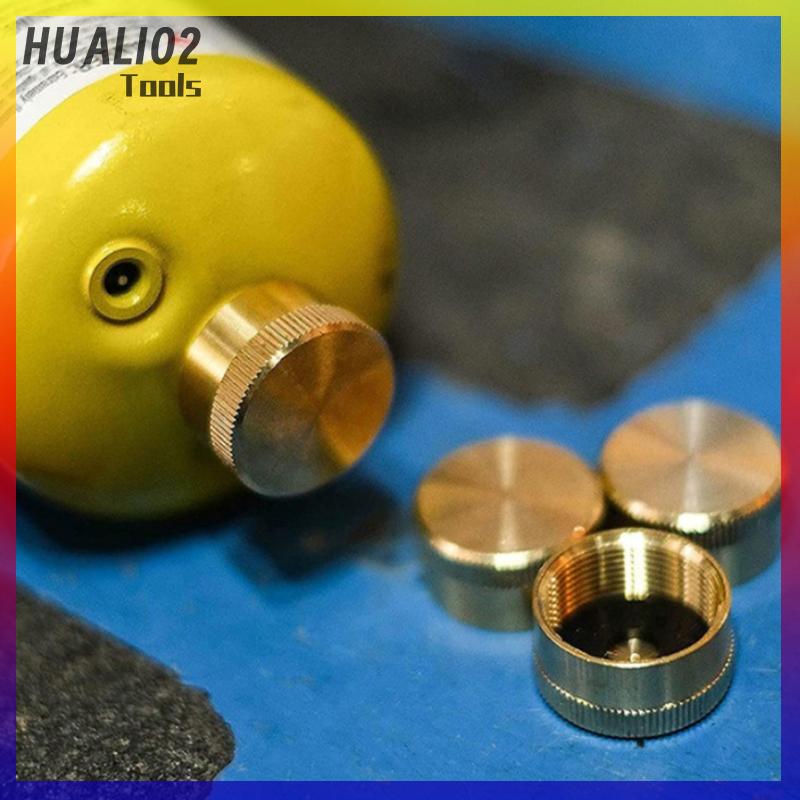 Mtsooning 2PCS Refill Propane Bottle Caps, 1LB Universal