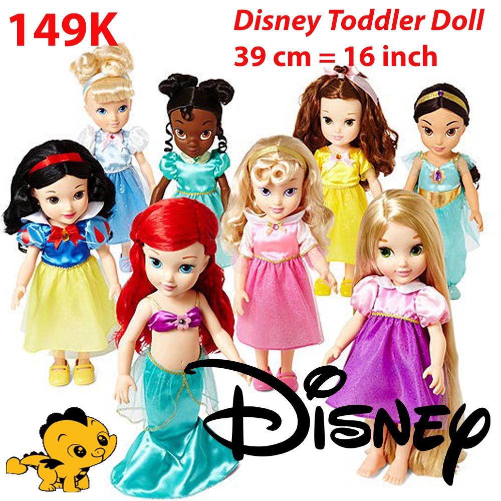 xã kho 149k Búp Bê Mỹ Công chúa Disney Princes 39 cm 16 Inch Toddler Doll