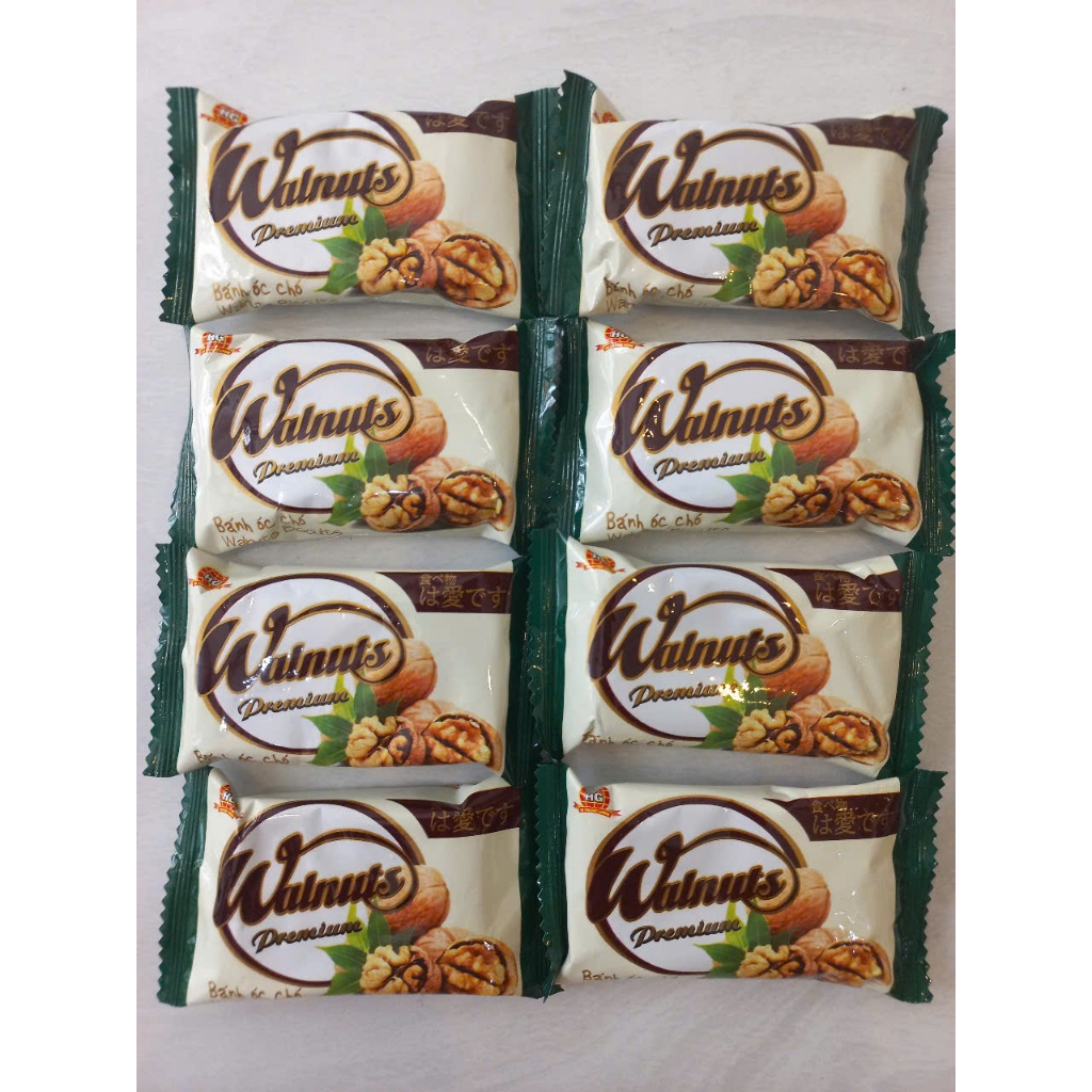 Bánh Óc Chó walnuts Hoàng Gia 500G - Bánh kẹo Tết - Snack food ăn vặt