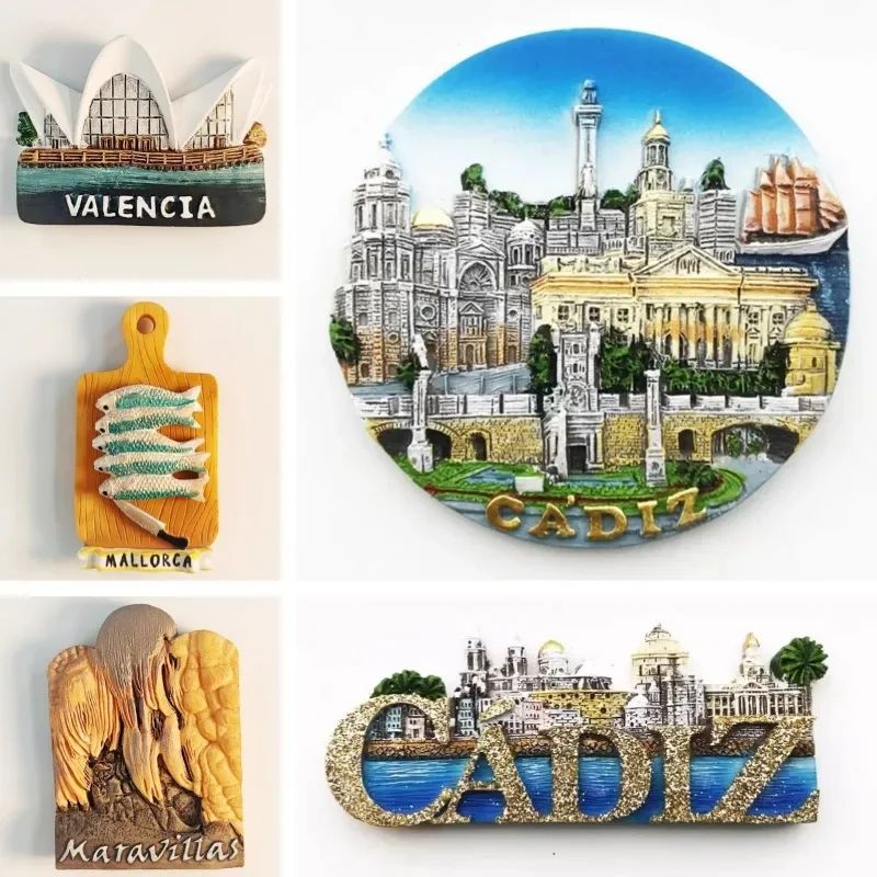 Nerja Malaga Spanje 3D Koelkast Magneet Toeristische Souvenir Gift