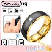 Multifunctional NFC Smart Ring for Android Phones - Stainless Steel