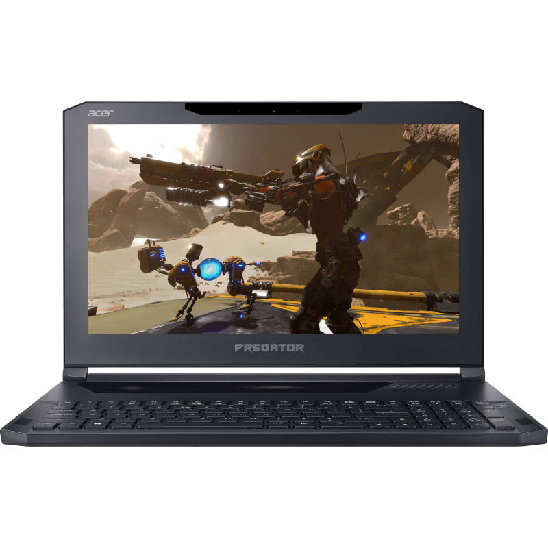 Acer 15.6 Predator Triton 700 Q2LAA Acer Predator Triton 700 PT715-51-732Q Ultra-Thin Gaming Laptop, 15.6” FHD 120Hz G-SYNC, i7-7700HQ, Overclockable GeForce GTX 1080 8GB MAX-Q Design, 32GB DDR4, 512GB SSD (256GBx2), RGB Mech KB(700)