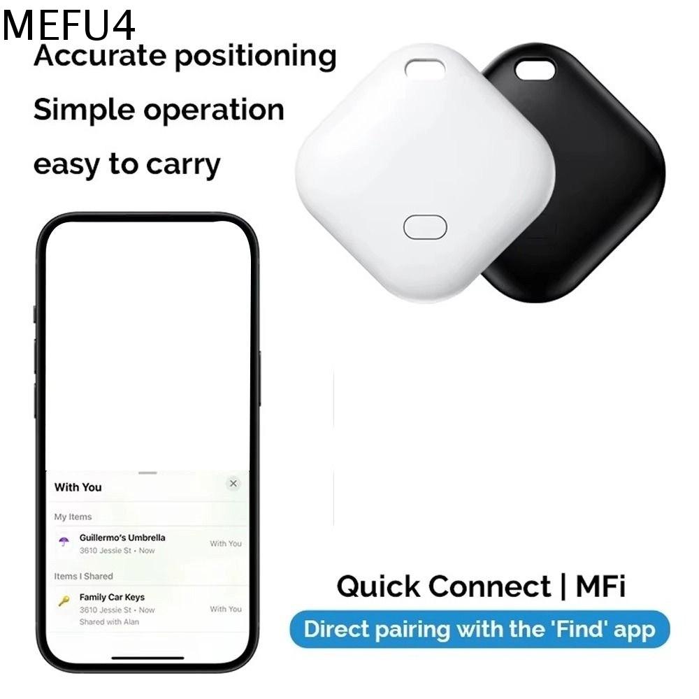 MEFU4 Nhắc nhở tin nhắn Thiết bị theo dõi thẻ mini thông minh cho thú cưng Không dây Thiết bị theo dõi  Thiết bị theo dõi Air Tag Bluetooth Theo dõi xe hơi Nhắc nhở chống thất lạc Thiết bị định vị Dành cho trẻ em người già thú cưng