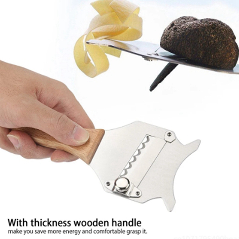 Truffle Slicer Shaver Chocolate Cheese Shaver with Adjustable Smooth Blade Dessert Slicer Kitchen Tools