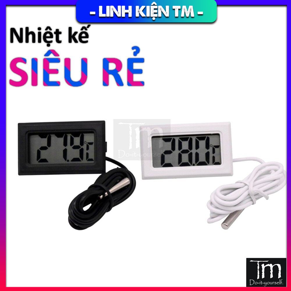 Đồng Hồ Đo Nhiệt Độ Đầu Đo Rời Siêu Rẻ