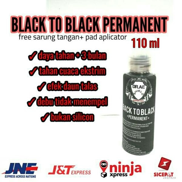 PROMO- BACK TO BLACK PEGHITAM BODY PLASTIK TRIM DASHBOARD SEMIR BODY MOTOR - HELLO SHOPIES Giá 1,747,000 Đồng*Miễn phí vận chuyển