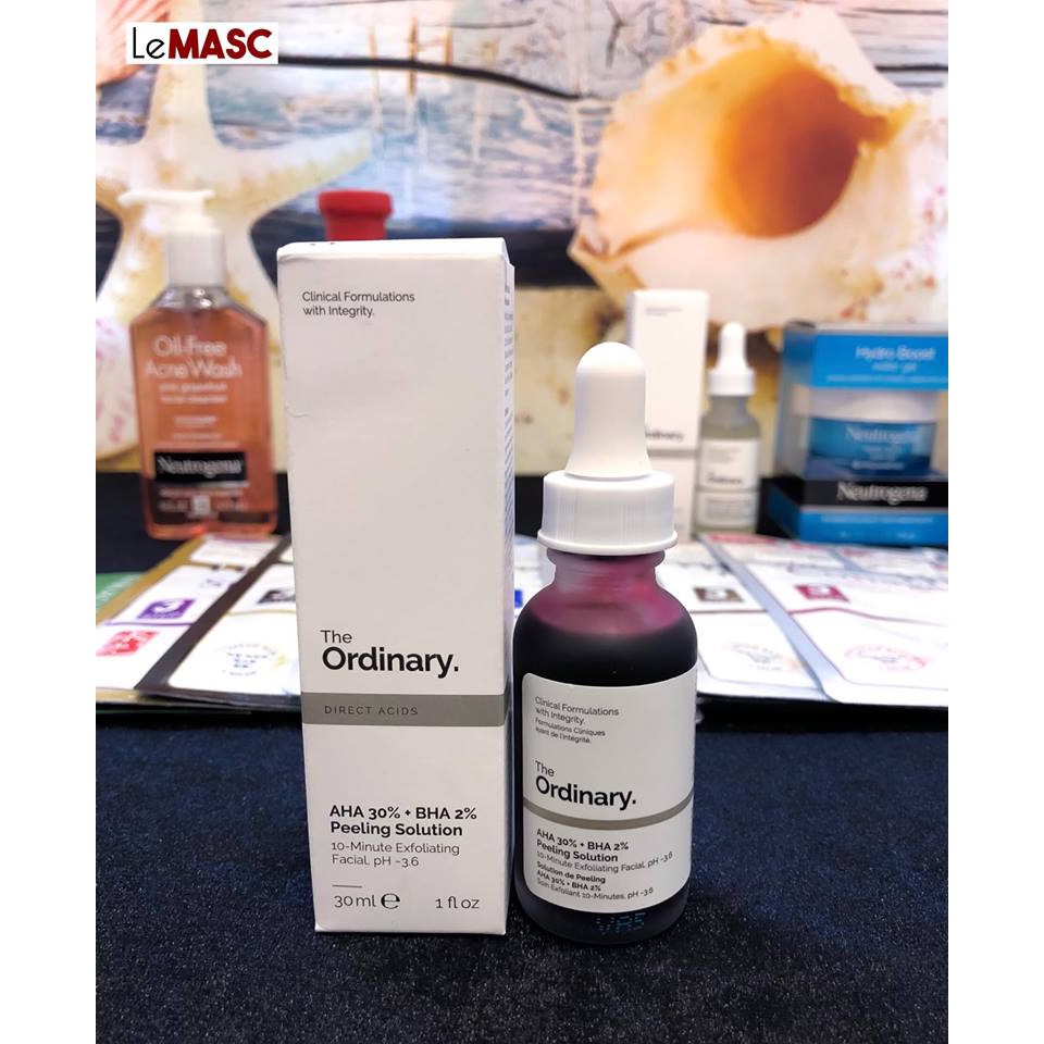 Serum The Ordinary AHA 30% + BHA 2% Peeling Solution