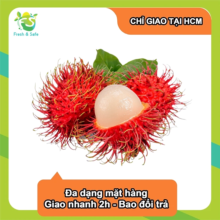[Chỉ Giao HCM] Chôm Chôm Thường - 500g