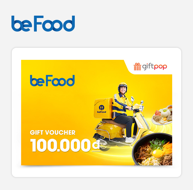 [12.12] Phiếu quà tặng beFood 100k