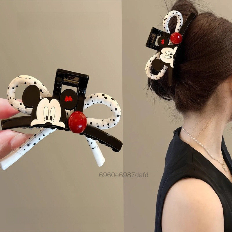 กิ๊บติดผม Hello Kitty มิกกี้เม้าส์ สำหรับผมหางม้าทรงสูง - เครื่องประดับผมลายการ์ตูนสุดน่ารัก ราคา 77 บาท*ส่งฟรี