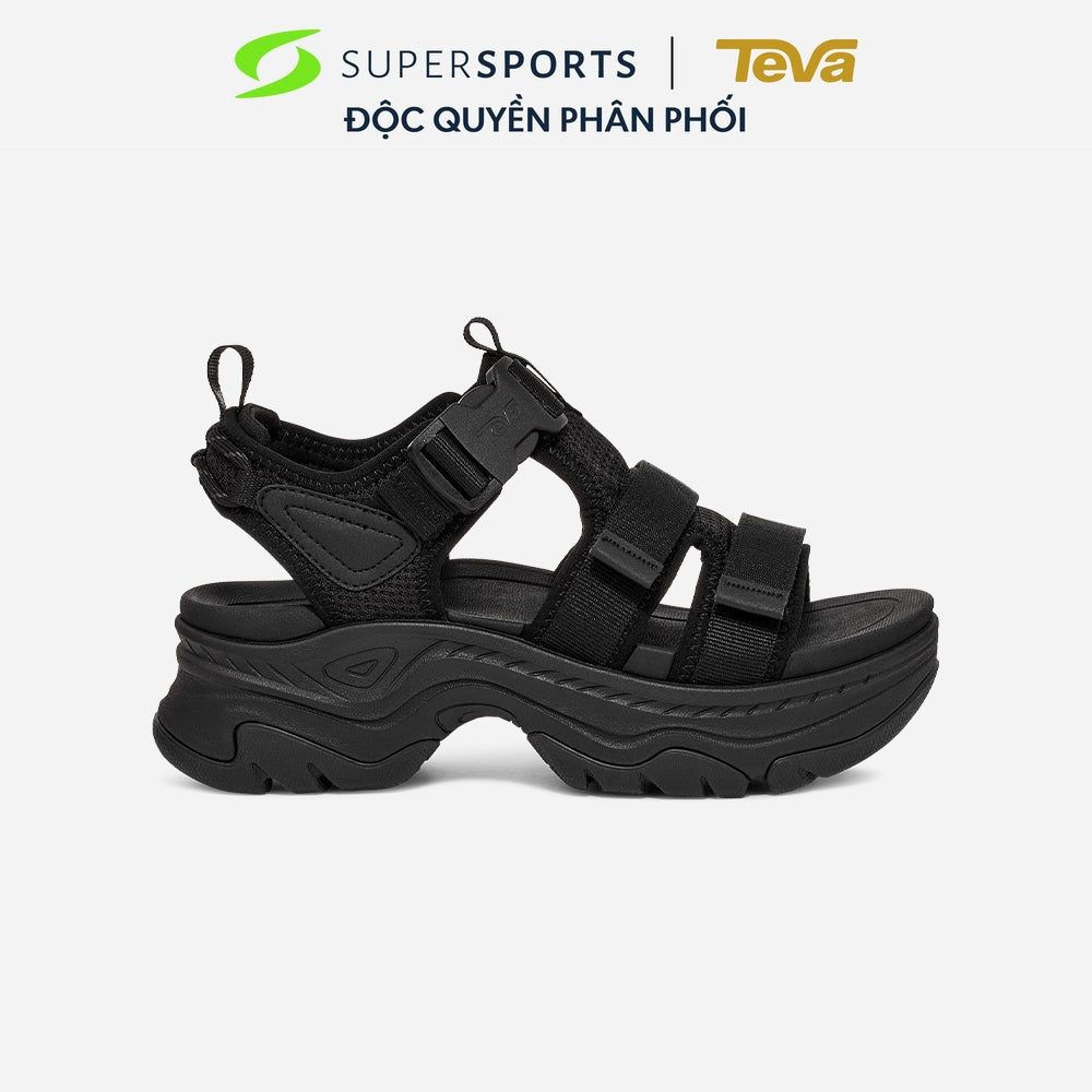 Giày Sandals Nữ Teva Hurricane Ampsole Gaila - Đen - 1164570-BLK