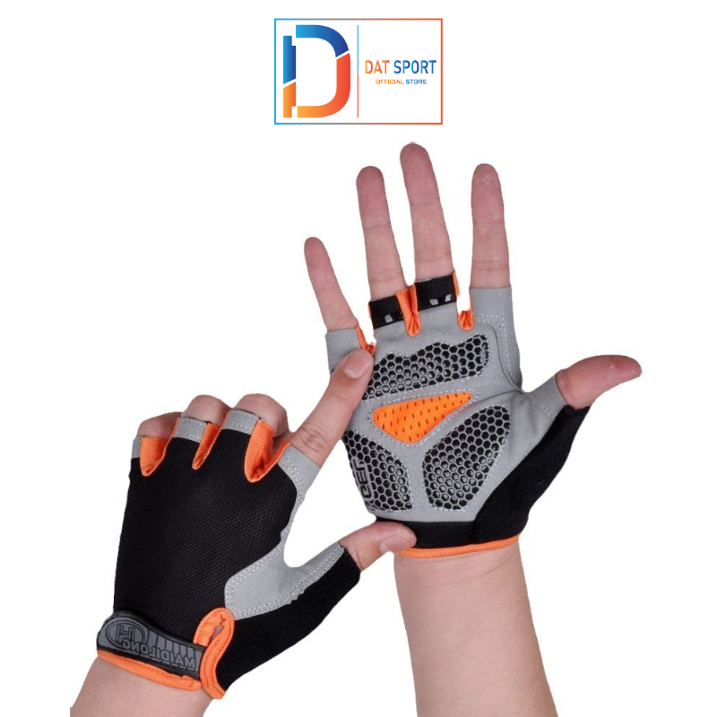 Găng Tay Tập Gym Huwai - Bao Tay Thể Thao - Tập Tạ - Lái Xe - Phượt -  Du Lịch - Dã Ngoại - Thời Trang - Cao Cấp