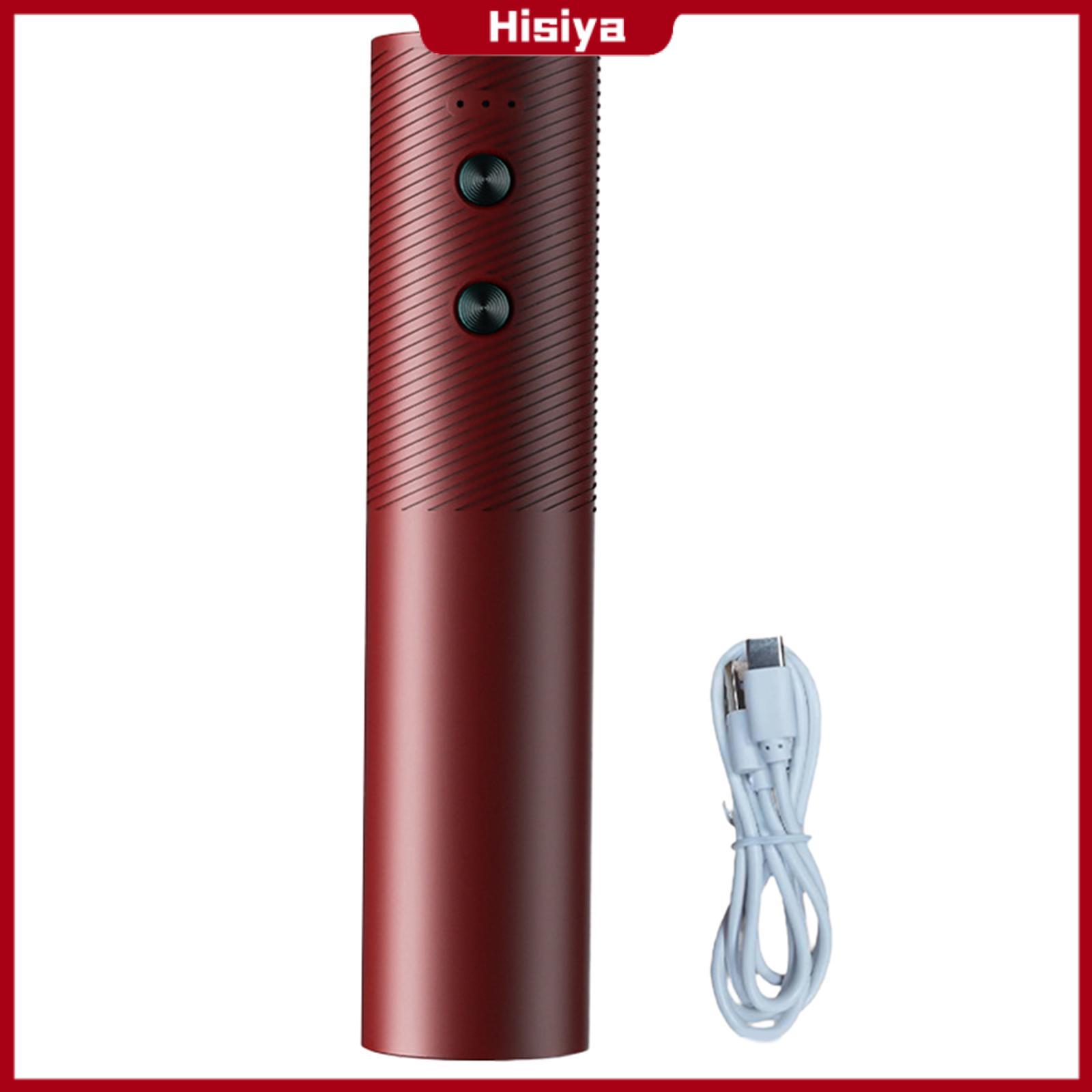 Hisiya Electric Wine Opener Automatic Electric Corkscrew Kitchen Home USB Charging Cable for Hotel Valentines Father's Day Farmhouse ราคา 194 บาท*ส่งฟรี