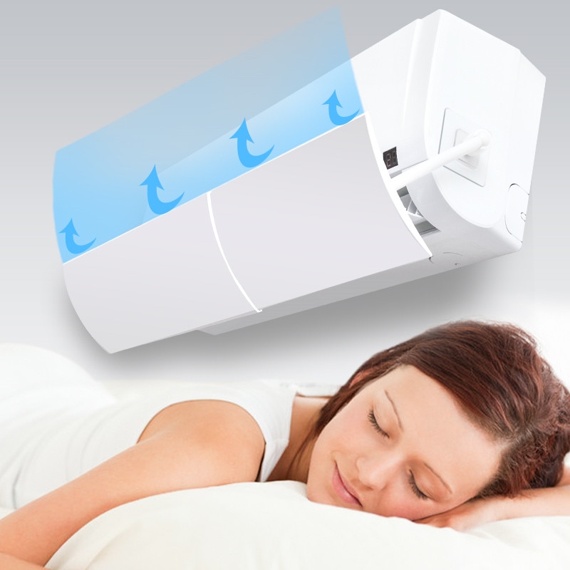 Có thể điều chỉnh máy điều hòa Bìa tấm rẽ gió kính chắn gió Máy điều hòa công cụ vách ngăn không khí lá chắn cho văn phòng nhà cửa phụ kiện