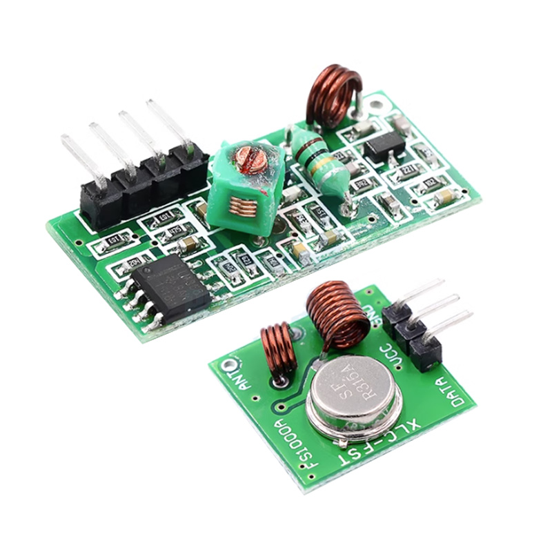 315mhz 433mhz rf máy phát không dây module và bộ nhận 5v dc 433mhz bộ tự làm không dây