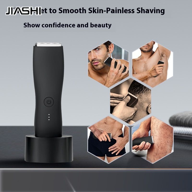 JIASHI Body hair trimmer manufacturer direct sales washable men's electric shaver