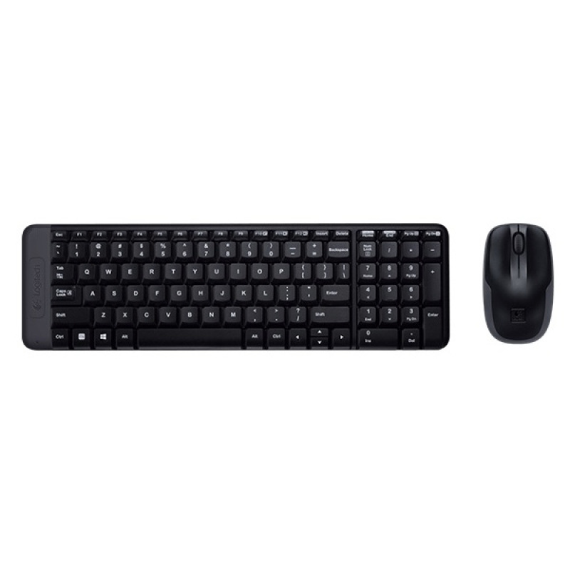 Logitech MK220 Wireless 2.4Ghz Keyboard Mouse Combo Sleek Minimalist Design Singapore