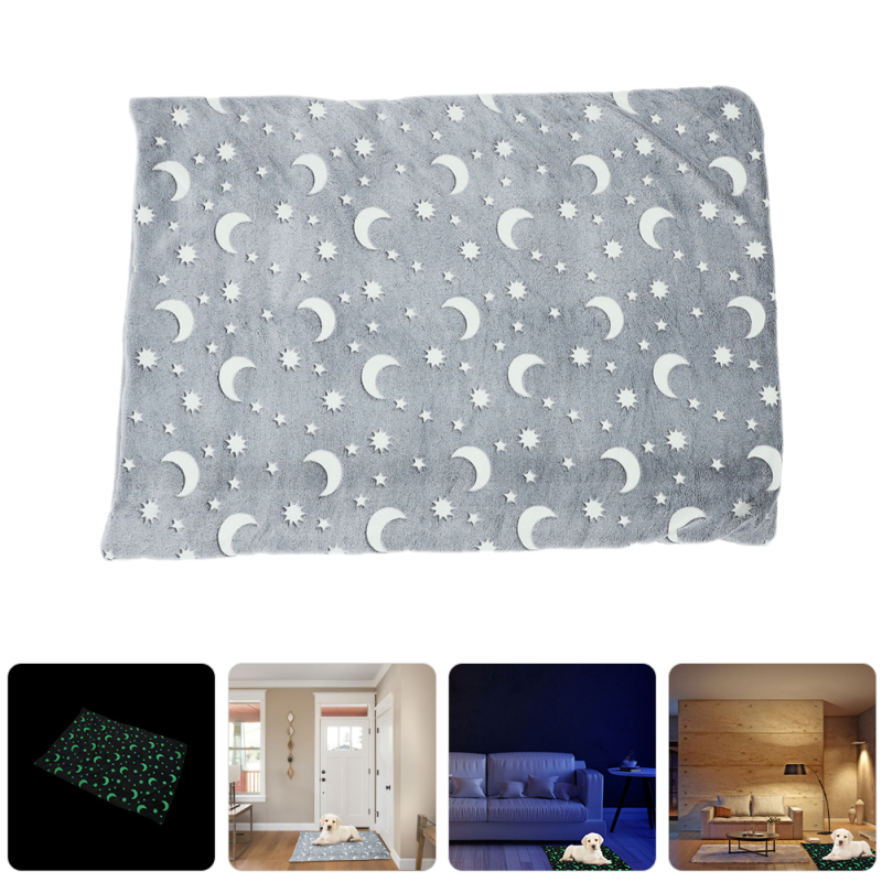 Luminous Hamster Blanket Guinea Pig Cage Liner Water Absorbing Pet Blankets Warmth Blanket
