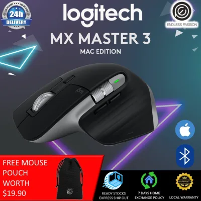 Logitech MX Master 3 Advanced Wireless Mouse for Mac - Bluetooth/USB [24 Hours Delivery]