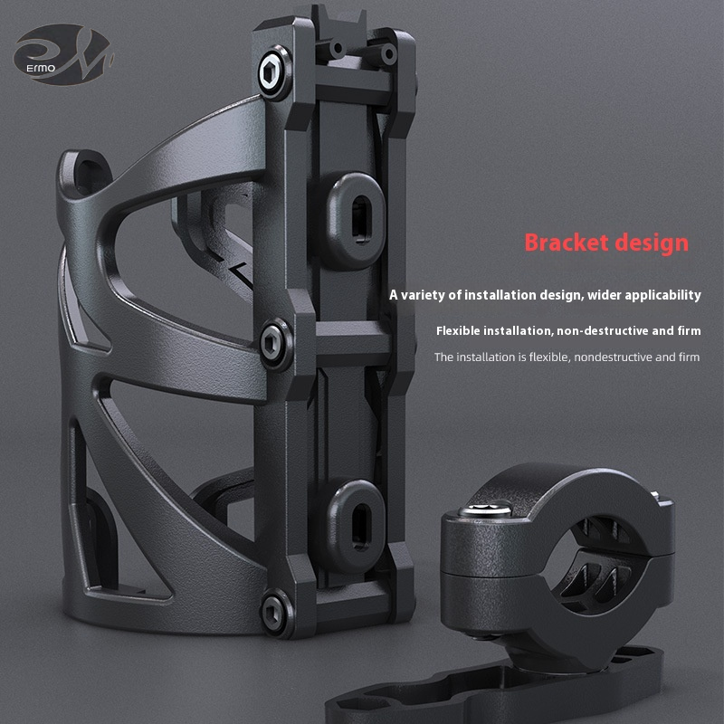 ERMO Universal Motorcycle Drink Holder Stand for Bike & Electric Scooter Accessories ราคา 154 บาท*ส่งฟรี