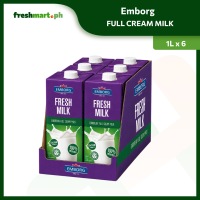 Emborg UHT Milk 1L (PACK OF 6) – Expiry Date in DD/MM/YY Format