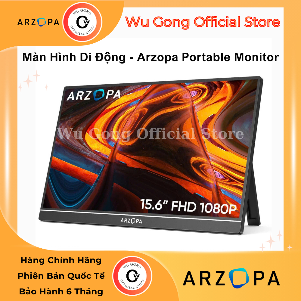 Màn Hình Di Động ARZOPA 14 inch - 16 inch tấm nền IPS 2.5K/ FullHD tần số quét 144Hz/ 60Hz. ARZOPA P