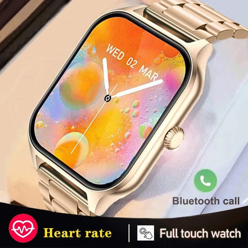 GTS4 Smart Watch Men Women Gift Full Touch Screen Sports Fiess Watches Bluetooth Call Digital Smartwatch For Android Phone chenge