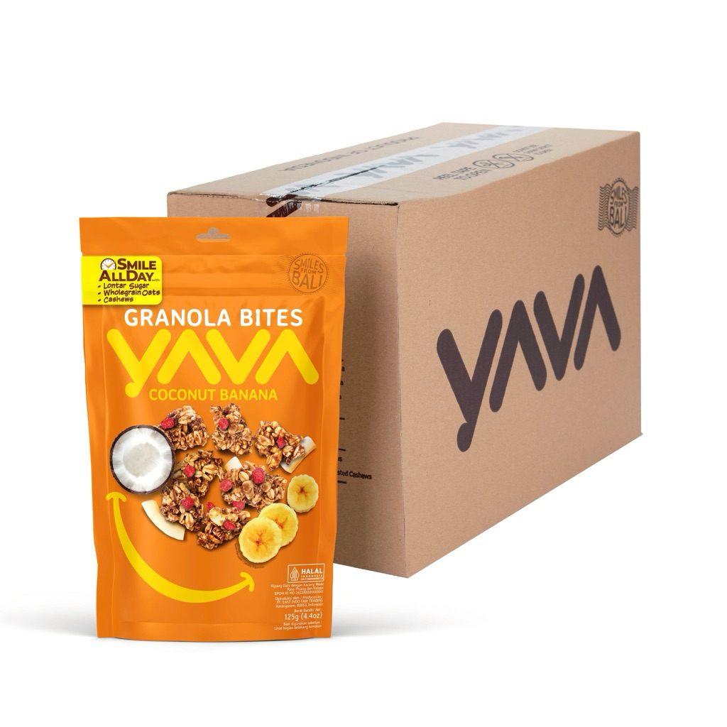 Family Bite Box /Bites - Coconut Banana 125g. X 10 Pieces ราคา 899 บาท*ส่งฟรี