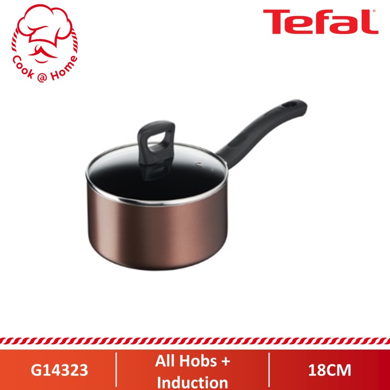 Tefal Day by Day Saucepan 18cm w/lid G14323 Singapore