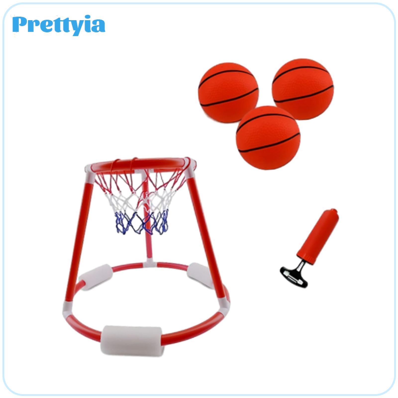 Prettyia Pool Basketball Hoop Water Fun Sports for All Ages Summer Themed Party ราคา 529 บาท*ส่งฟรี