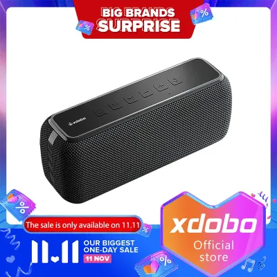 XDOBO Official store X8-ii high configuration 60W bass Bluetooth speaker Bluetooth 5.0 audio waterproof subwoofer can be connected in series