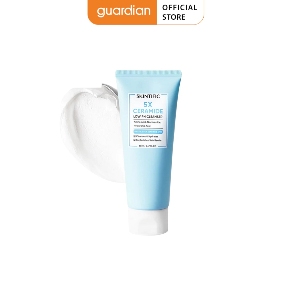 Sữa Rửa Mặt 5X Ceramide Skintific 80ml