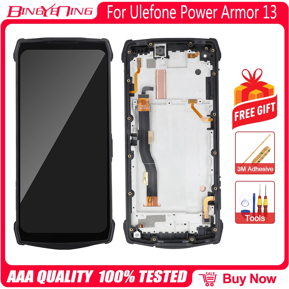 Mới ban đầu 6.81 inch màn hình cảm ứng bộ linh kiện màn hình lcd thay thế cho ulefone power armor 13 11 điện thoại thông minh