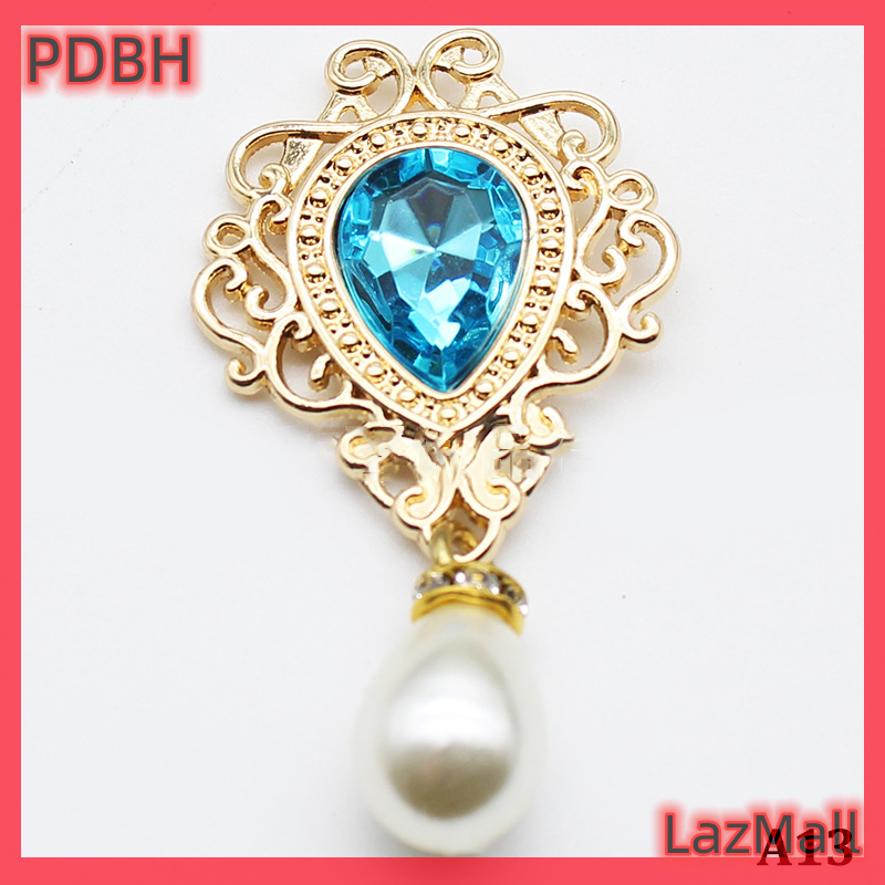 Flash Sale Mặt dây chuyền ngọc trai kim loại phẳng trang trí thời trang tuyệt đẹp lời mời đám cưới kỳ nghỉ Phụ kiện sáng tạo